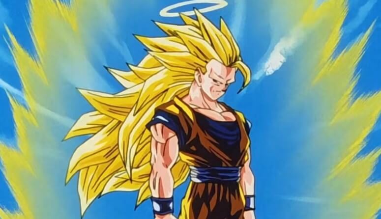 Dragon Ball GT Goku en Super Saiyan 3
