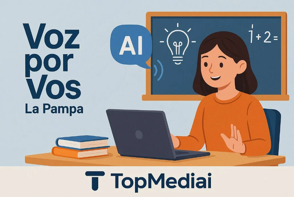 Voz por Vos La Pampa: plataforma educativa y cómo potenciarla con inteligencia artificial