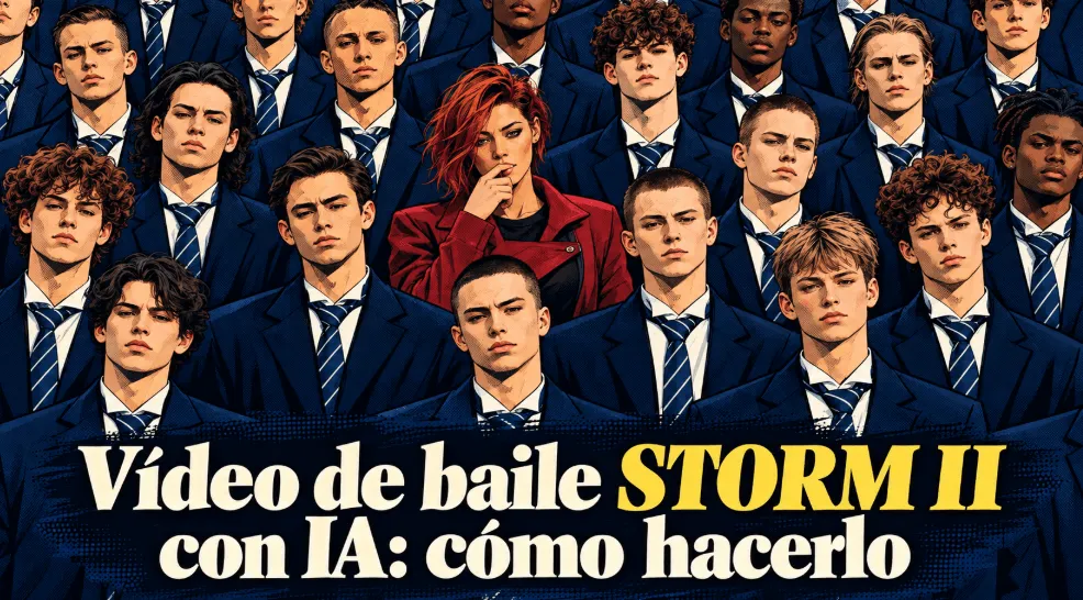Vídeo de baile STORM II con IA: cómo hacerlo | TopMediai