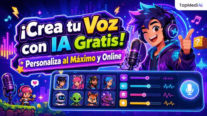 mejores herramientas para clonar voz con IA en español