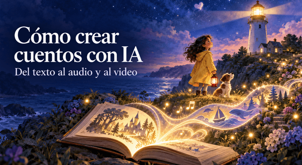 Cómo crear cuentos con IA