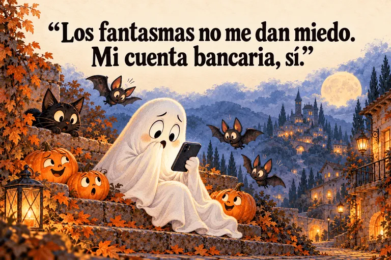 Frase de Halloween para amigos y grupos de WhatsApp