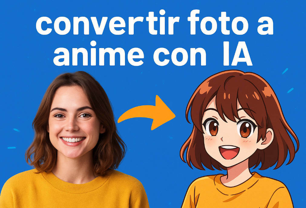 convertir una foto en anime