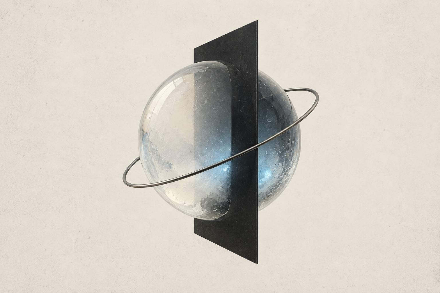 Portada minimalista para álbum de música electrónica