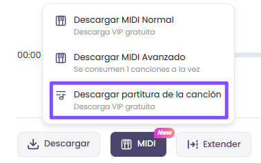 paritura de cancion descargar