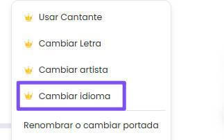 traducir las canciones
