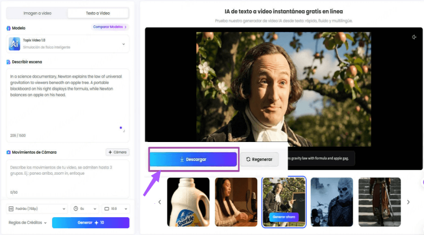 Crear video desde texto