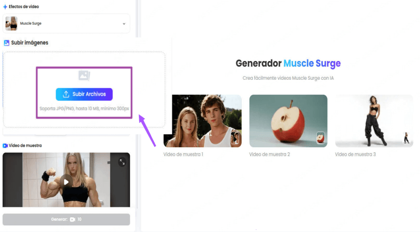 Usar efectos de video con IA