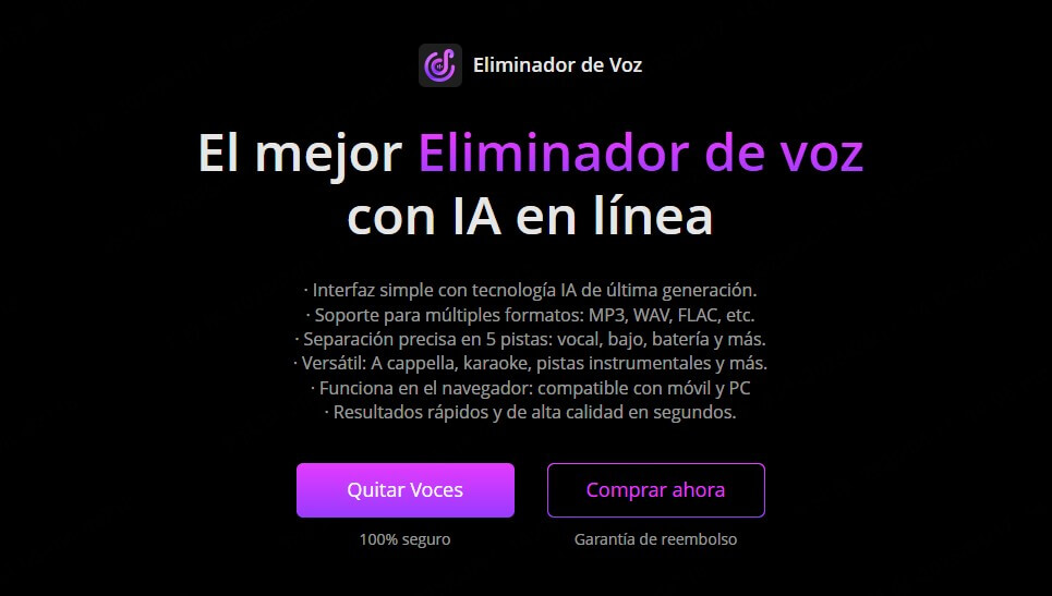 eliminador de voz TopMediai
