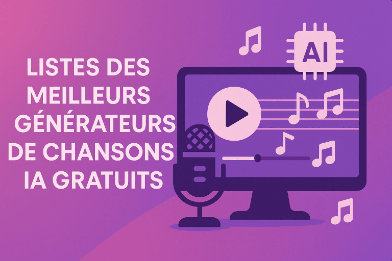 listes des meilleurs générateurs de chansons IA gratuits