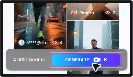 vidéo génerée par photo