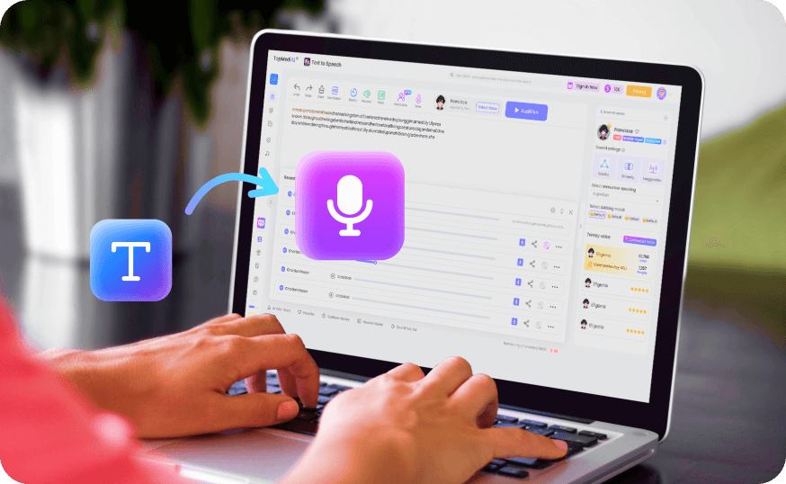 Utilisez la synthèse vocale pour créer du contenu rapidement