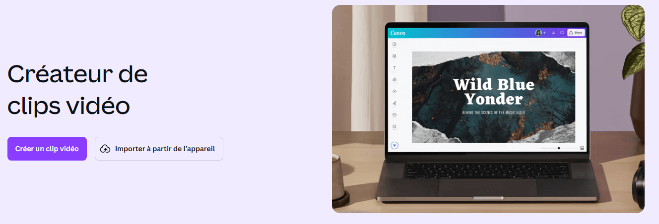 Canva - Créer un clip vidéo avec de la musique