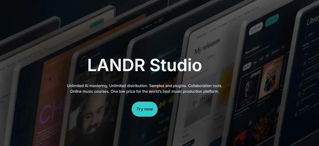 Landr : outil de mixage musical en ligne