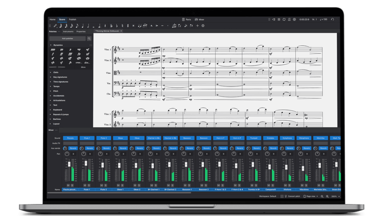 MuseScore, logiciel de notation musicale open source