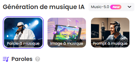 les trois modes de Topmediai