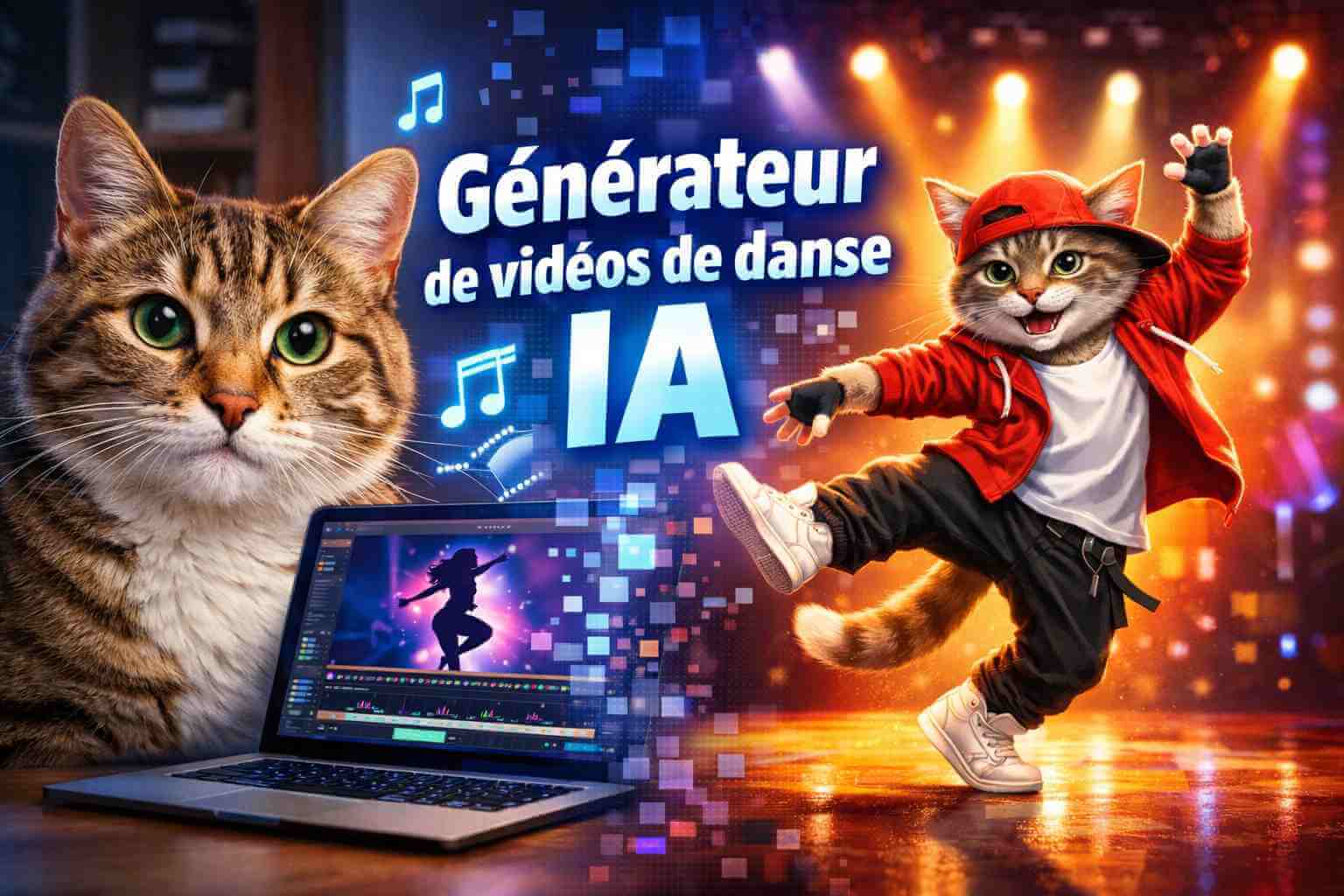 Générateur de vidéos de danse IA gratuit