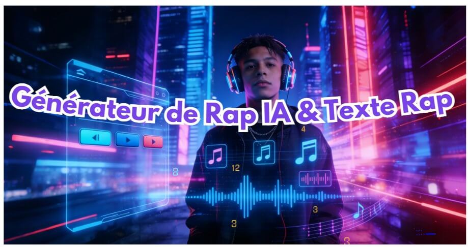 générateur de rap IA, texte Rap freestyle et rap automatiques
