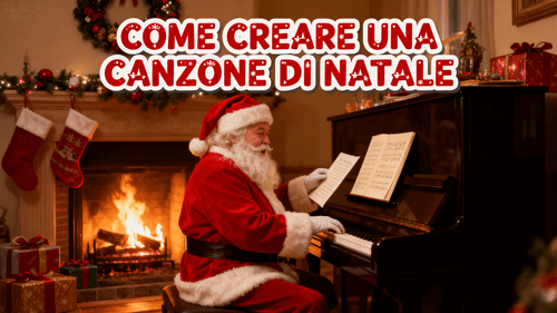 Crea canzone di Natale