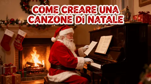 Gioca con l'IA: crea il tuo testo della canzone di Natale in pochi clic! 🎄🎵