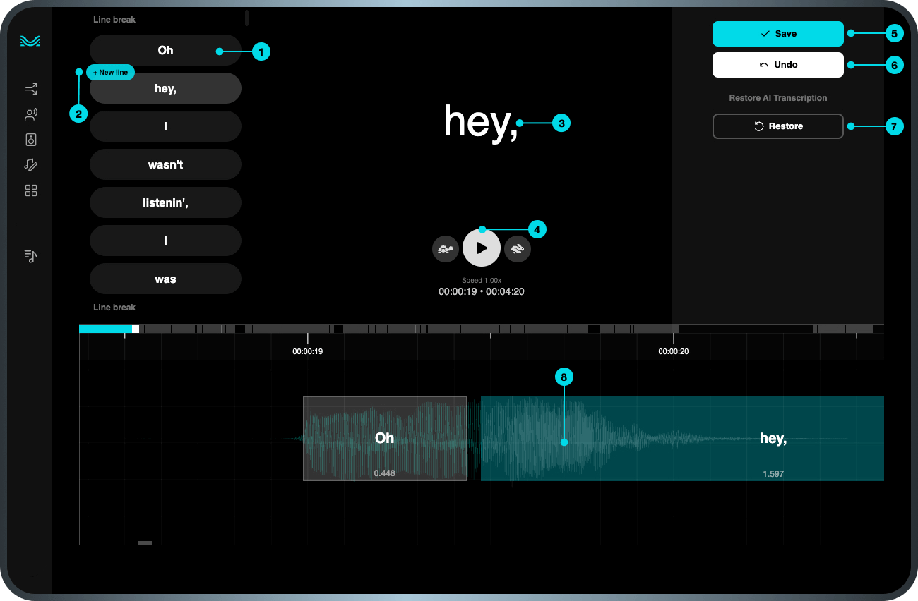 app per cambiare parole alle canzoni