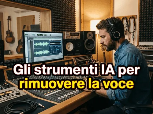 Togliere voce da una canzone online: i migliori strumenti IA