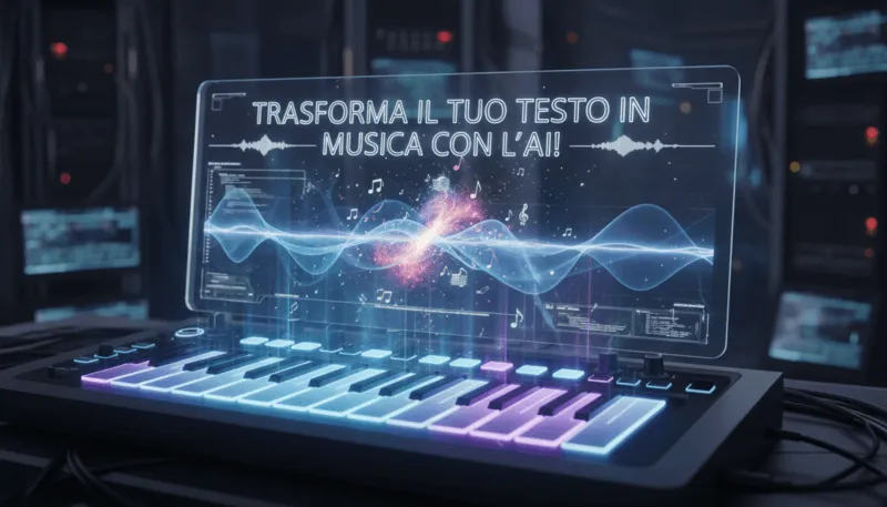 Testo a Canzone Gratis – Crea canzoni dal tuo testo con AI