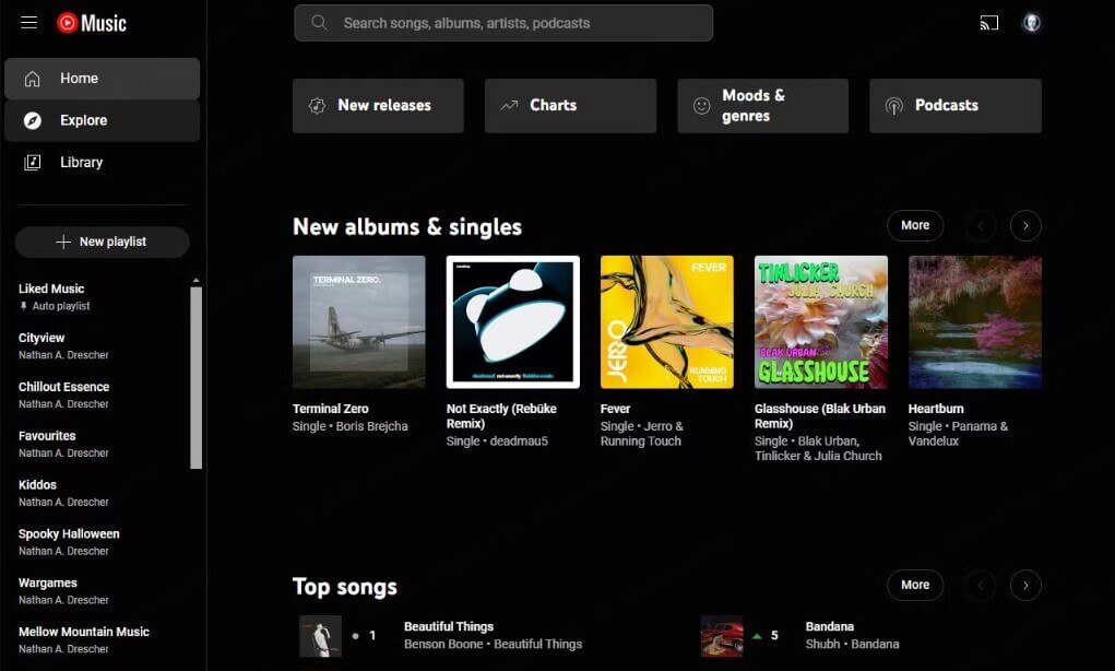 youtube musica online