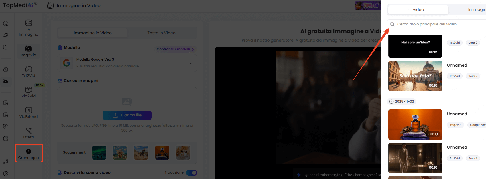 TopMediai erstelltes Video prüfen