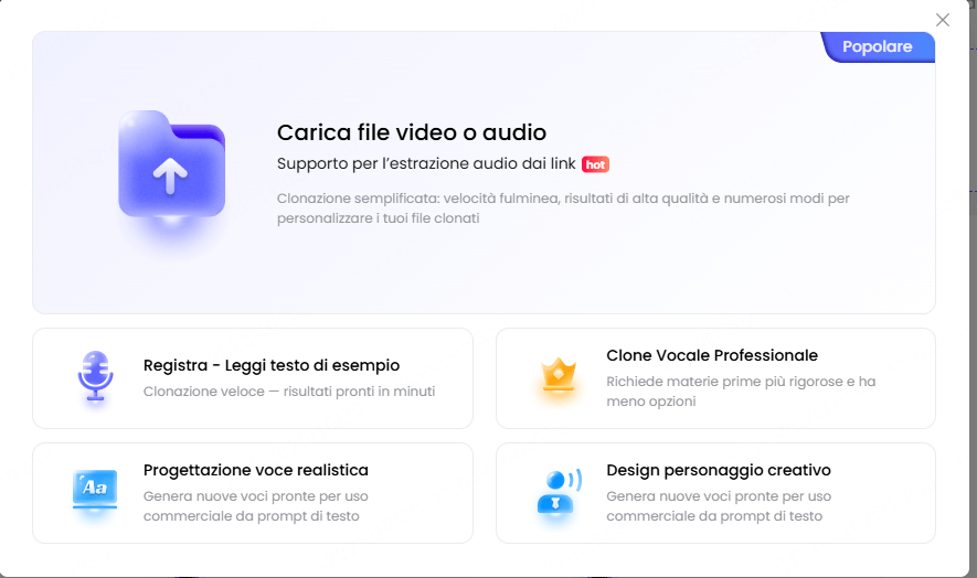 clone vocale di personaggi famosi topmediai