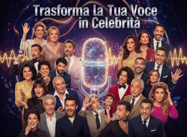 Simulatore di Voci Famose: Crea la Voce delle Celebrità con l'IA