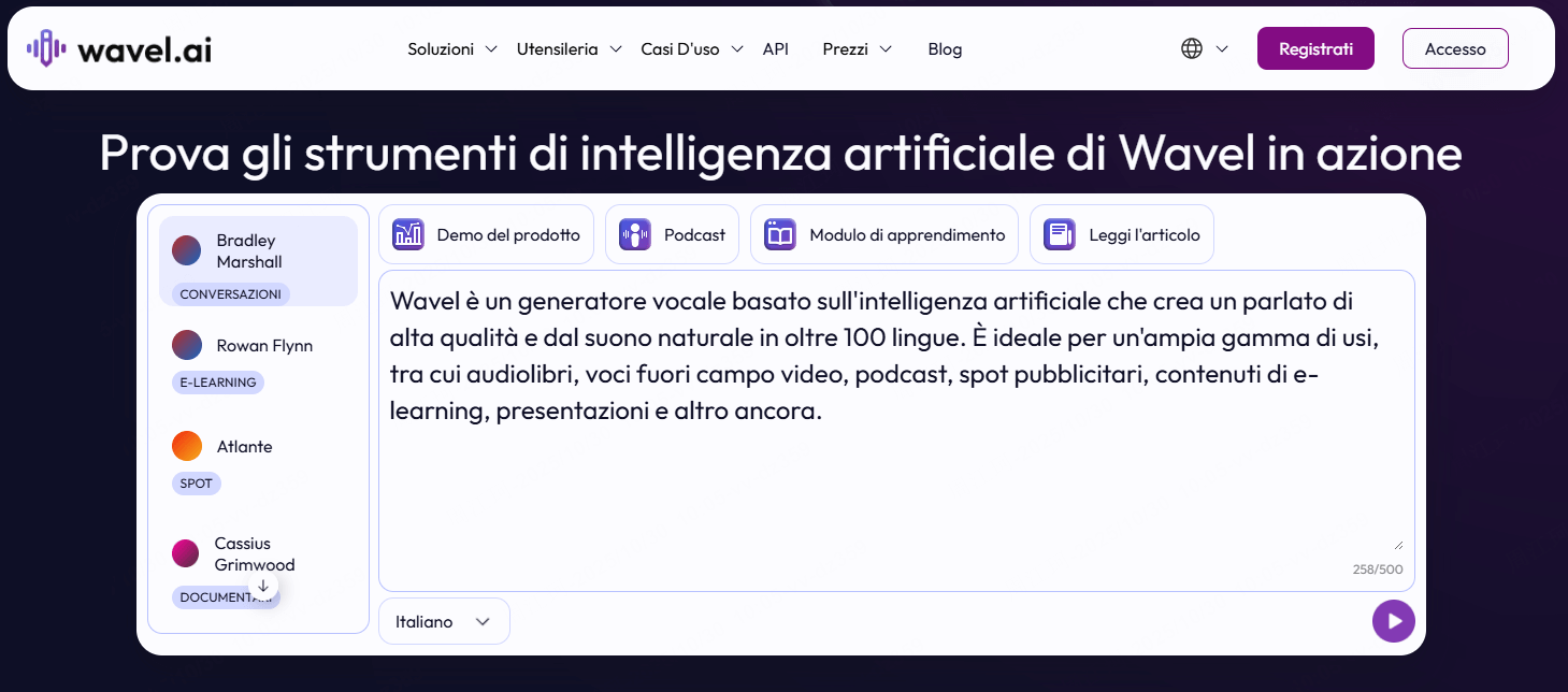 Celebrity Voice Changer con IA