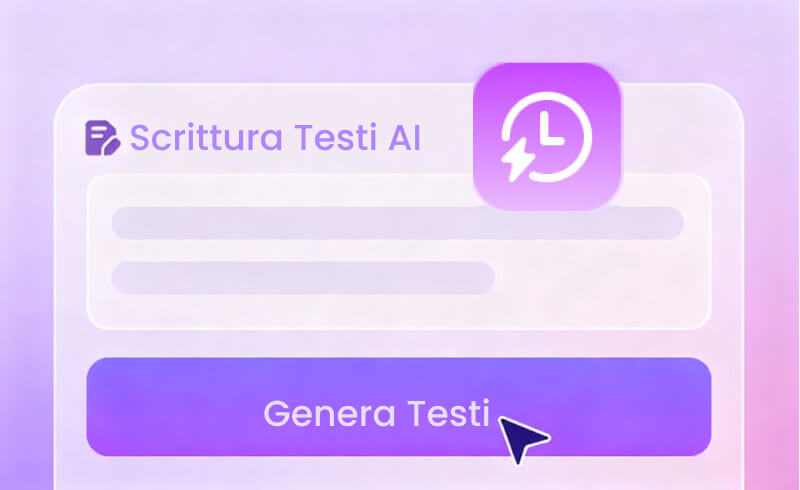 Genera automaticamente i testi con un solo clic