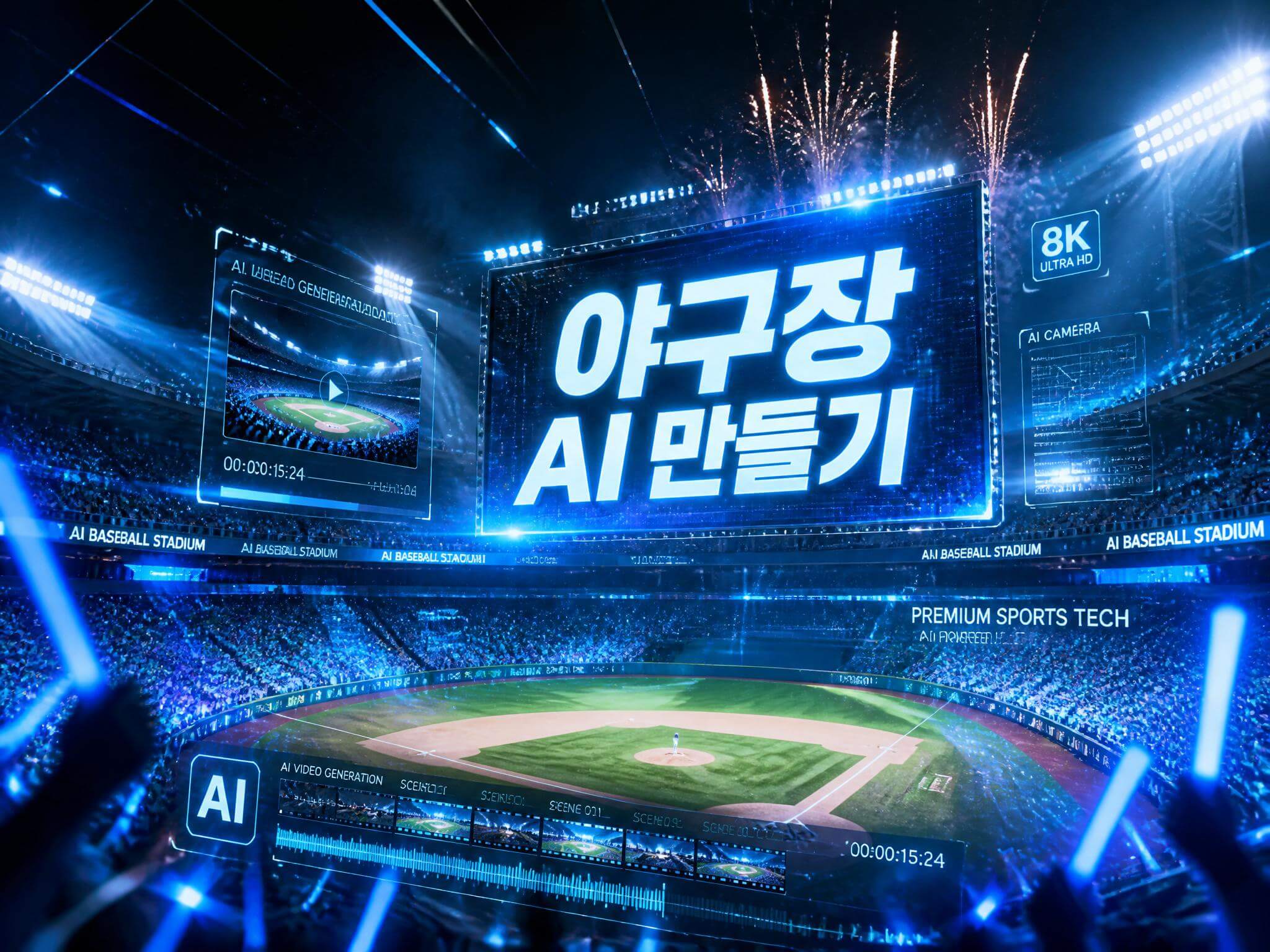 야구장 AI 만들기: 누구나 쉽게 만드는 야구장 AI 영상