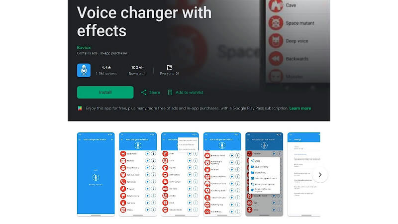 Voice Changer with Effects