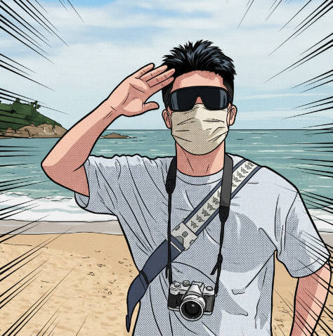 만화 스타일 사진