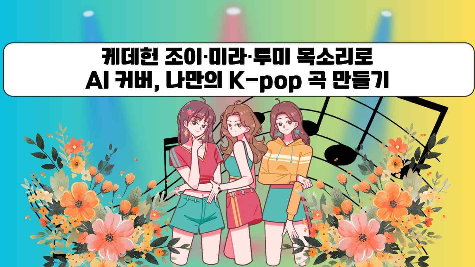 케이팝 데몬 헌스터 AI 커버