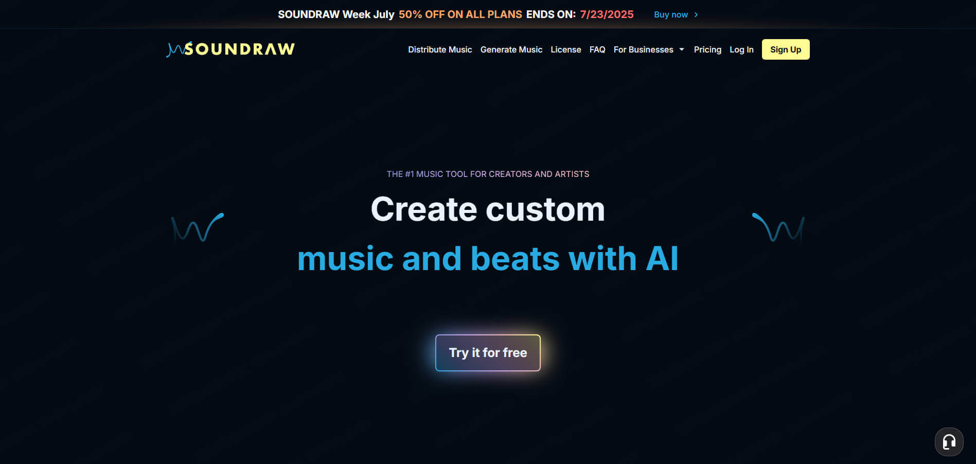 soundraw 음악 생성