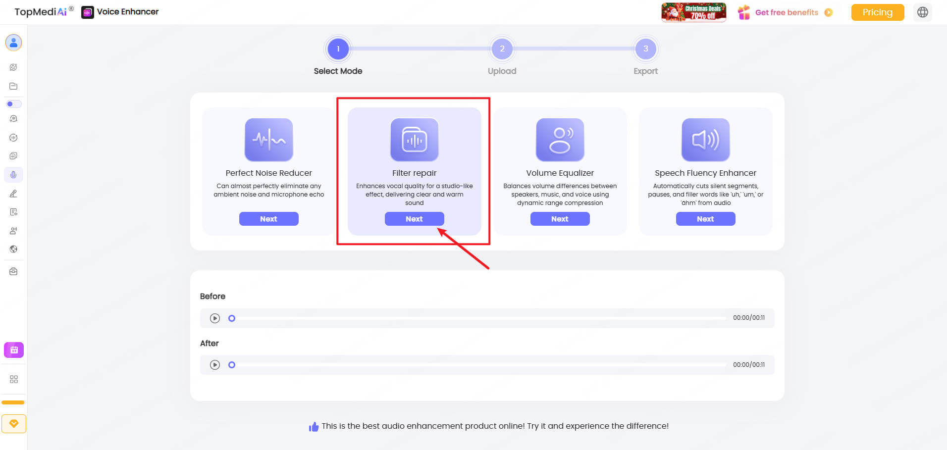 topmediaikr 음성 인핸서