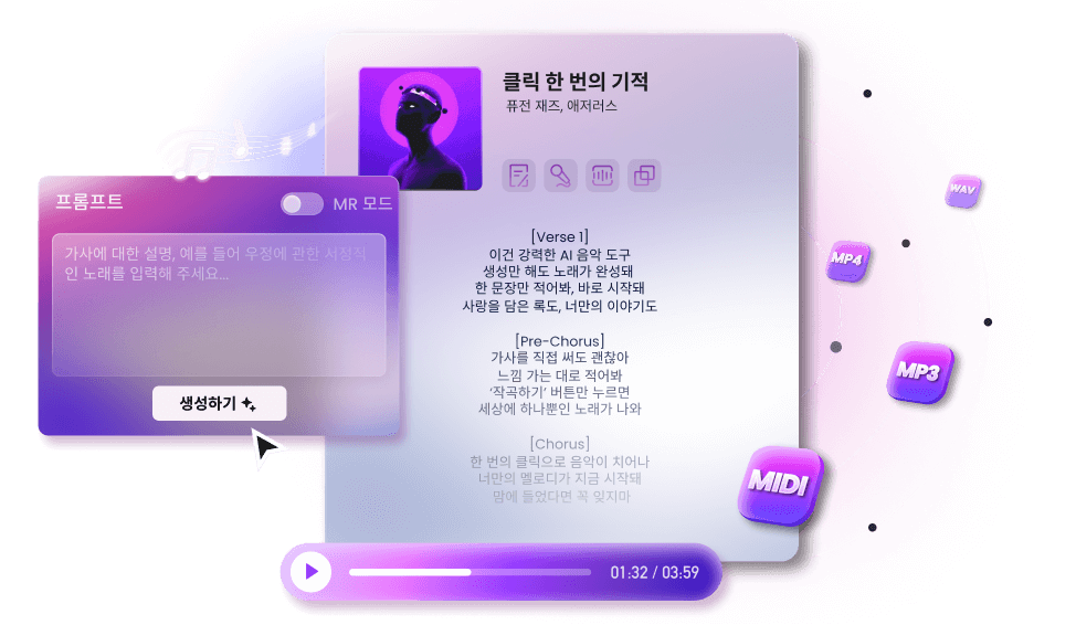 AI Music Generator Banner