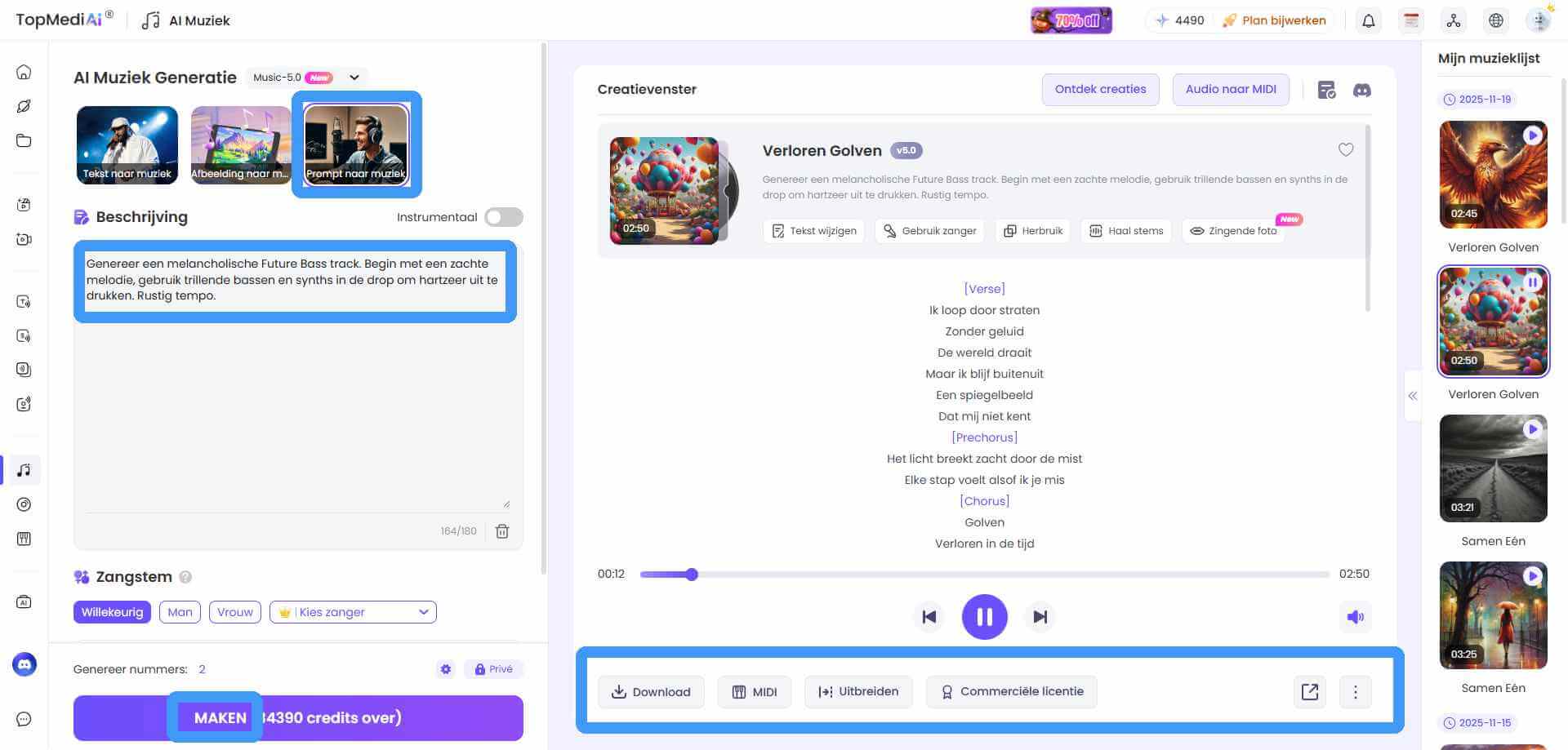 edm ai muziek generator