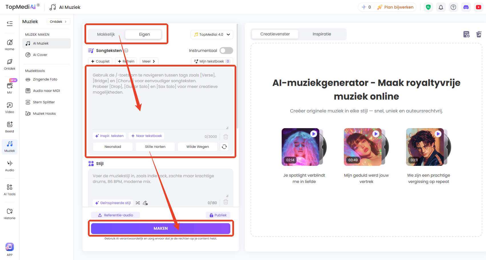 topmediai stap