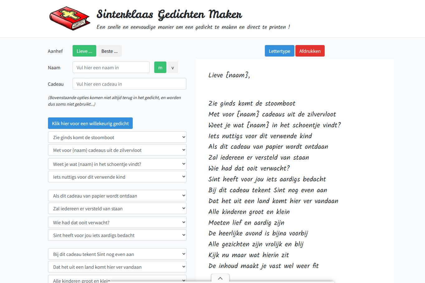 sinterklaasgedichtenmaker.nl