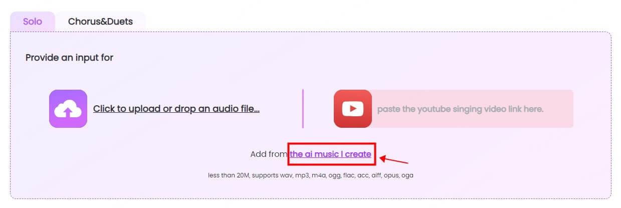 add from ai music
