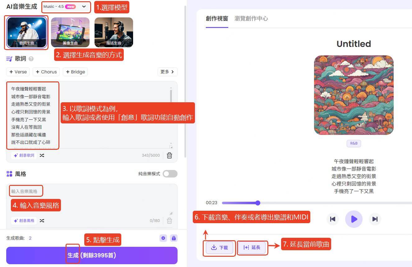 topmediai生成音樂