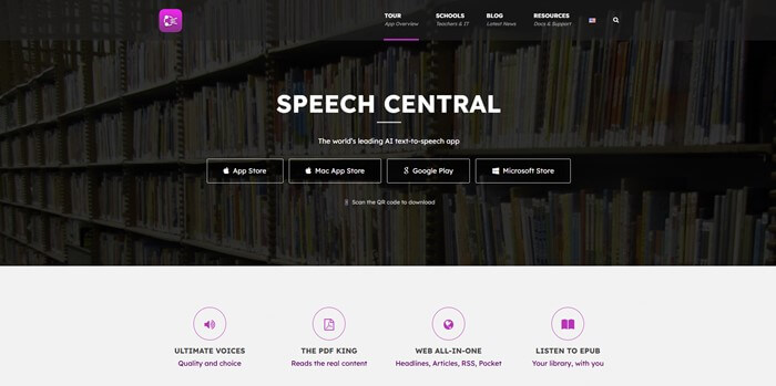 speech central