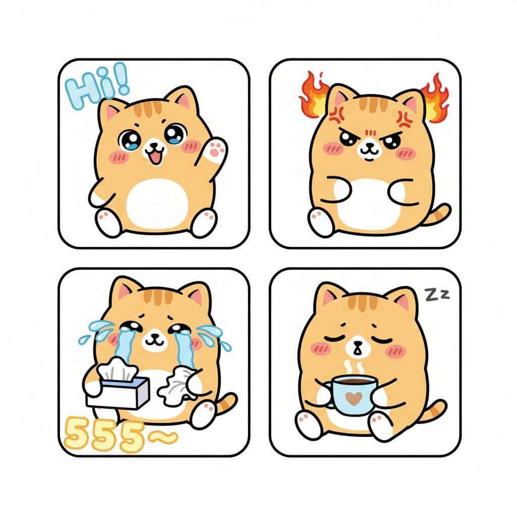 topmediai製作動物擬人風貼圖