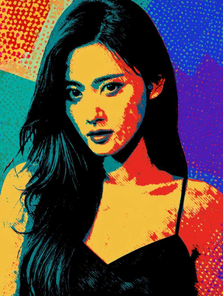 topmediaiai照片變波普風效果