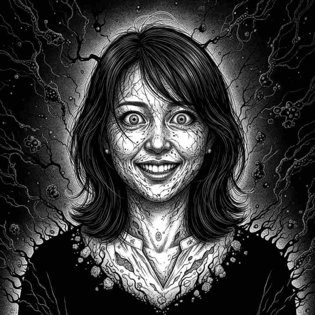 topmediai恐怖風格作畫效果