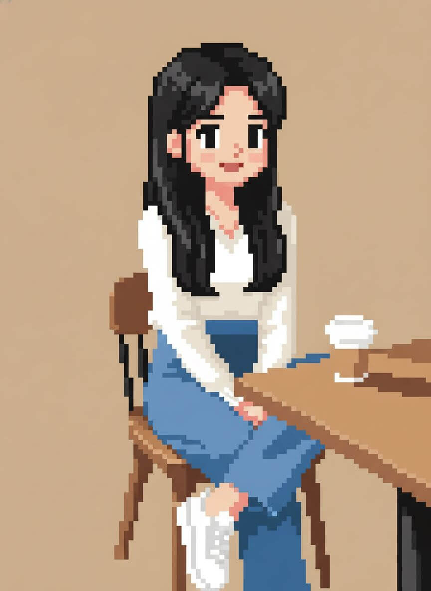 topmediai像素風似顏繪結果